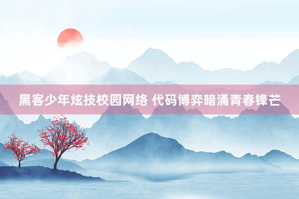黑客少年炫技校园网络 代码博弈暗涌青春锋芒